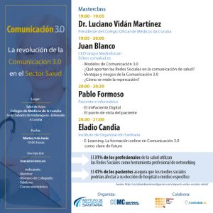 Programa Master Class Comunicacion 3.0 en salud