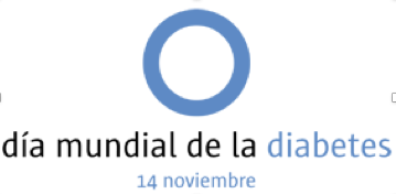 Logo conmemorativo del Día Mundial de la Diabetes