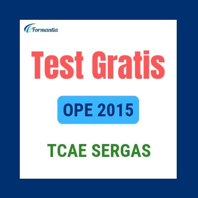 Test gratis TCAE Sergas Convocatoria Mayo 2016