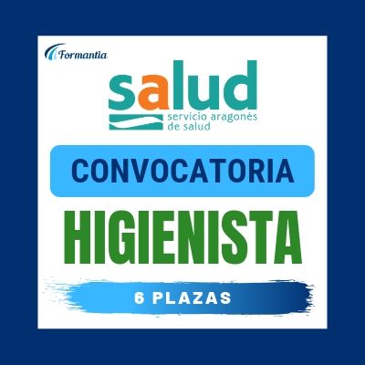 Convocatoria Oposiciones Higienista Dental Aragón SAS