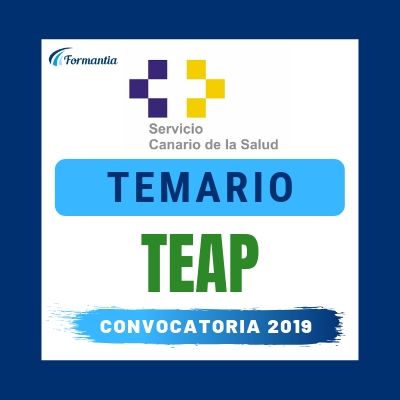Temario Examen TEAP Canarias 2019