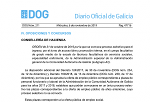 Oposiciones Enfermeria Xunta