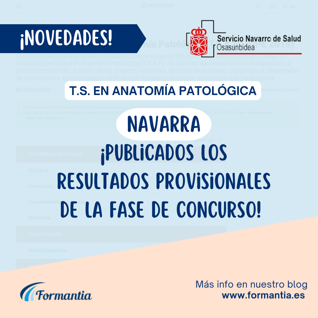 Resultados Provisionales Navarra Fase de Concurso TEAP