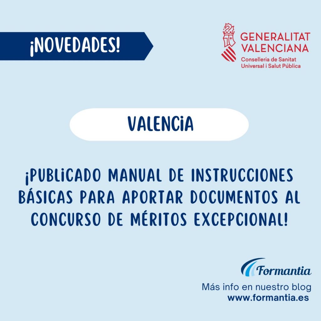 formantia oposiciones manual de instrucciones para aportar documentos en valencia