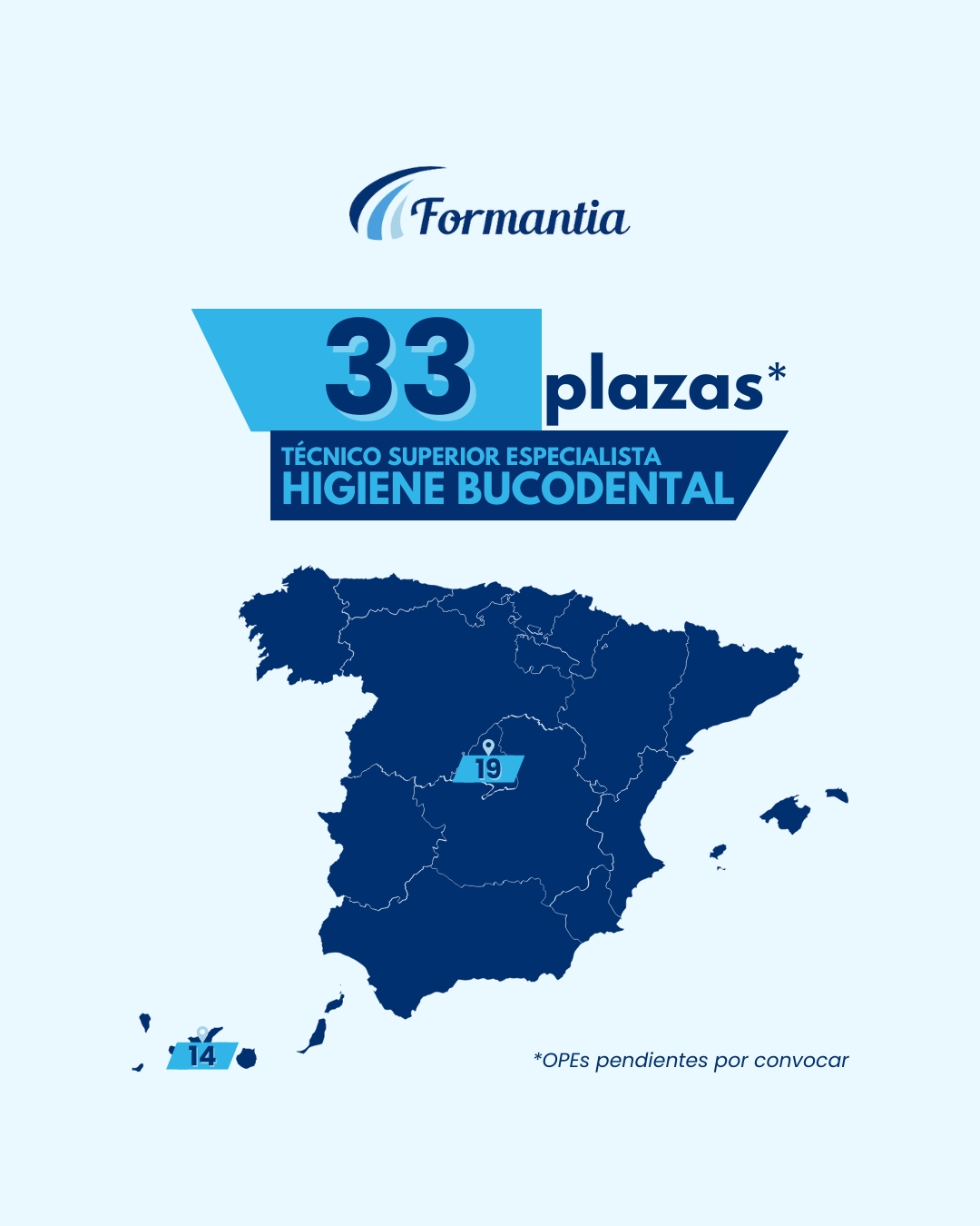 formantia oposiciones plazas opes higiene bucodental