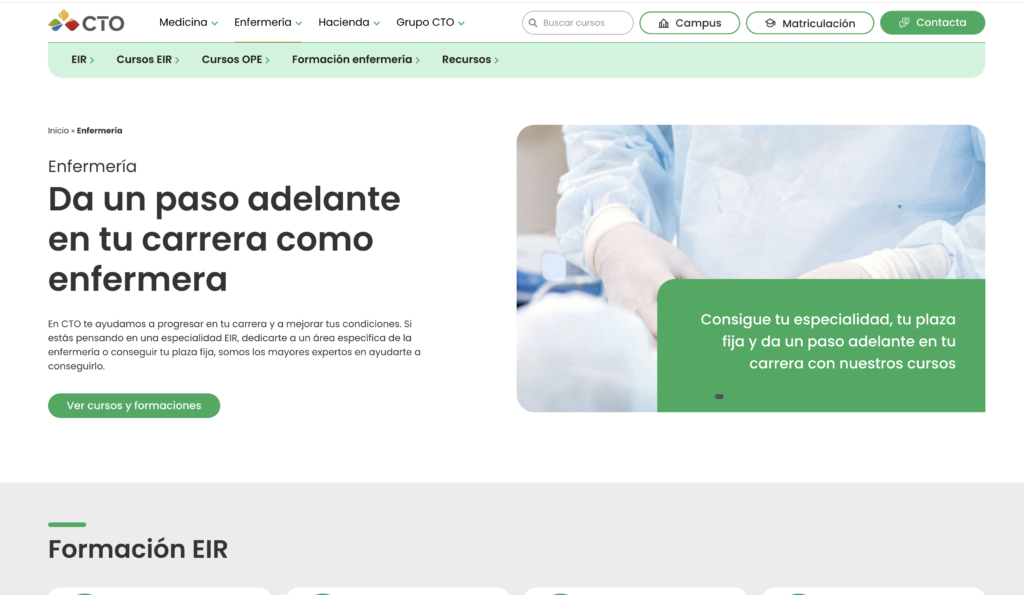 top 6 academia oposiciones enfermeria cto