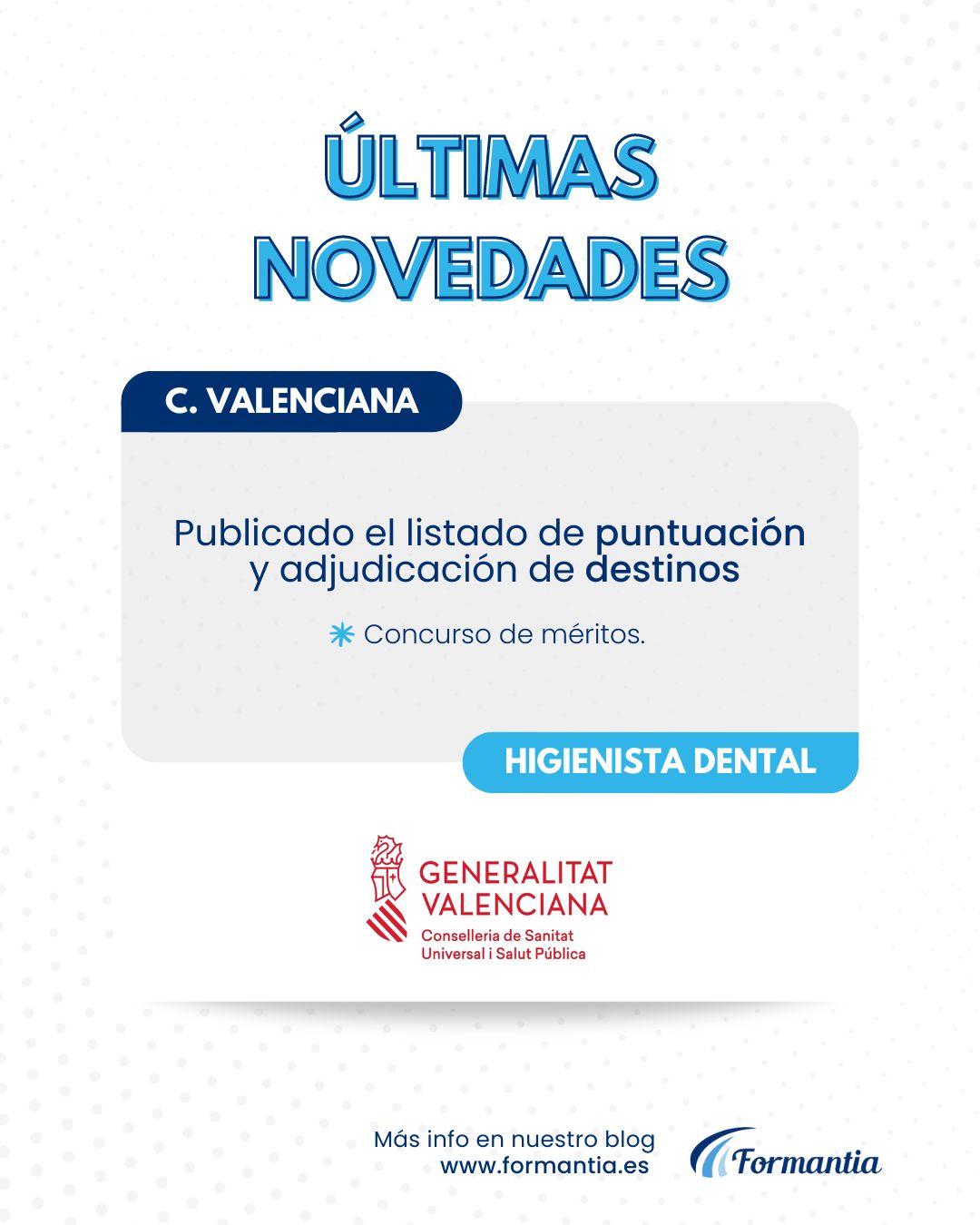 Formantia oposiciones TSHBD Higienista Dental Valencia