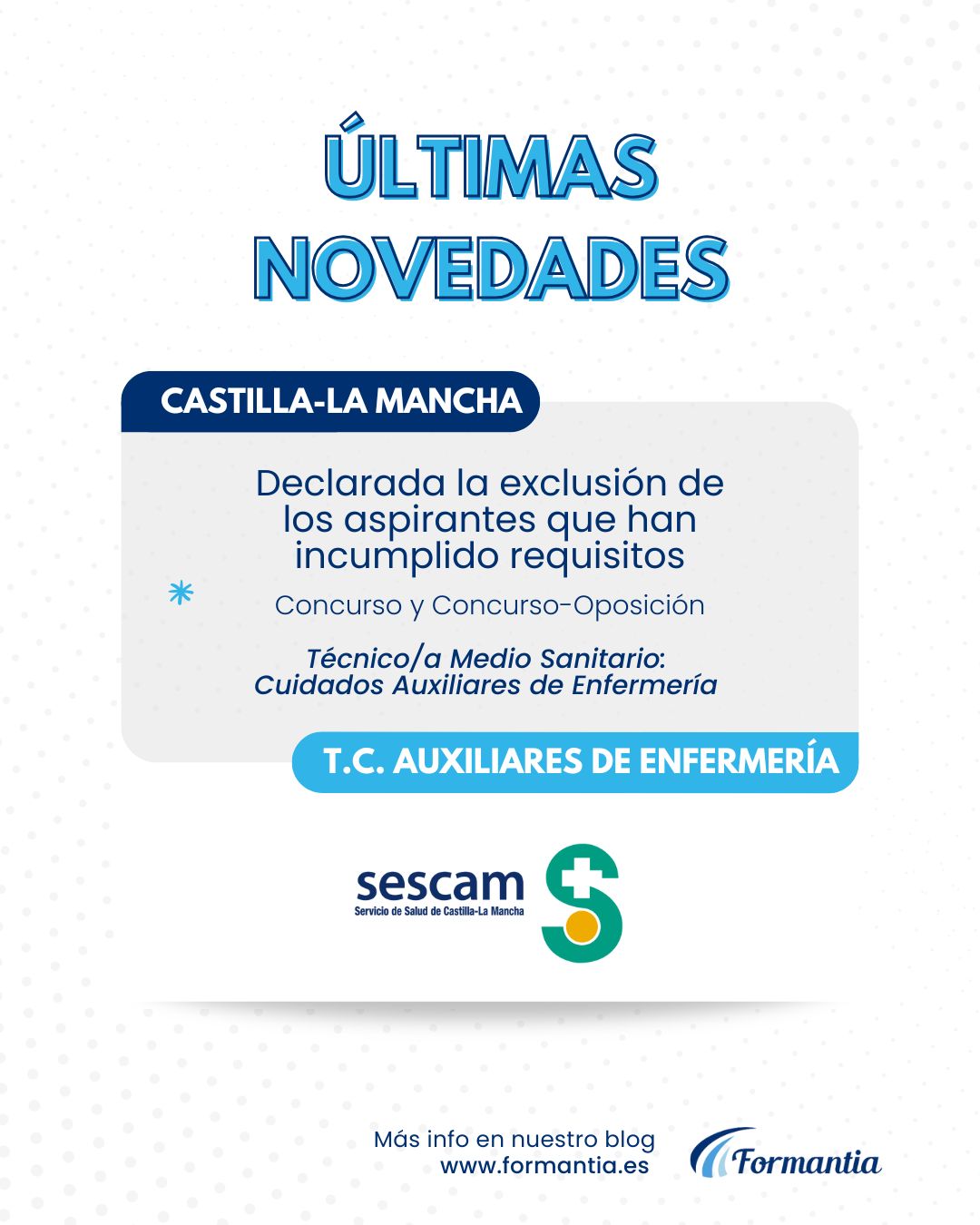 Oposiciones Formantia Sescam