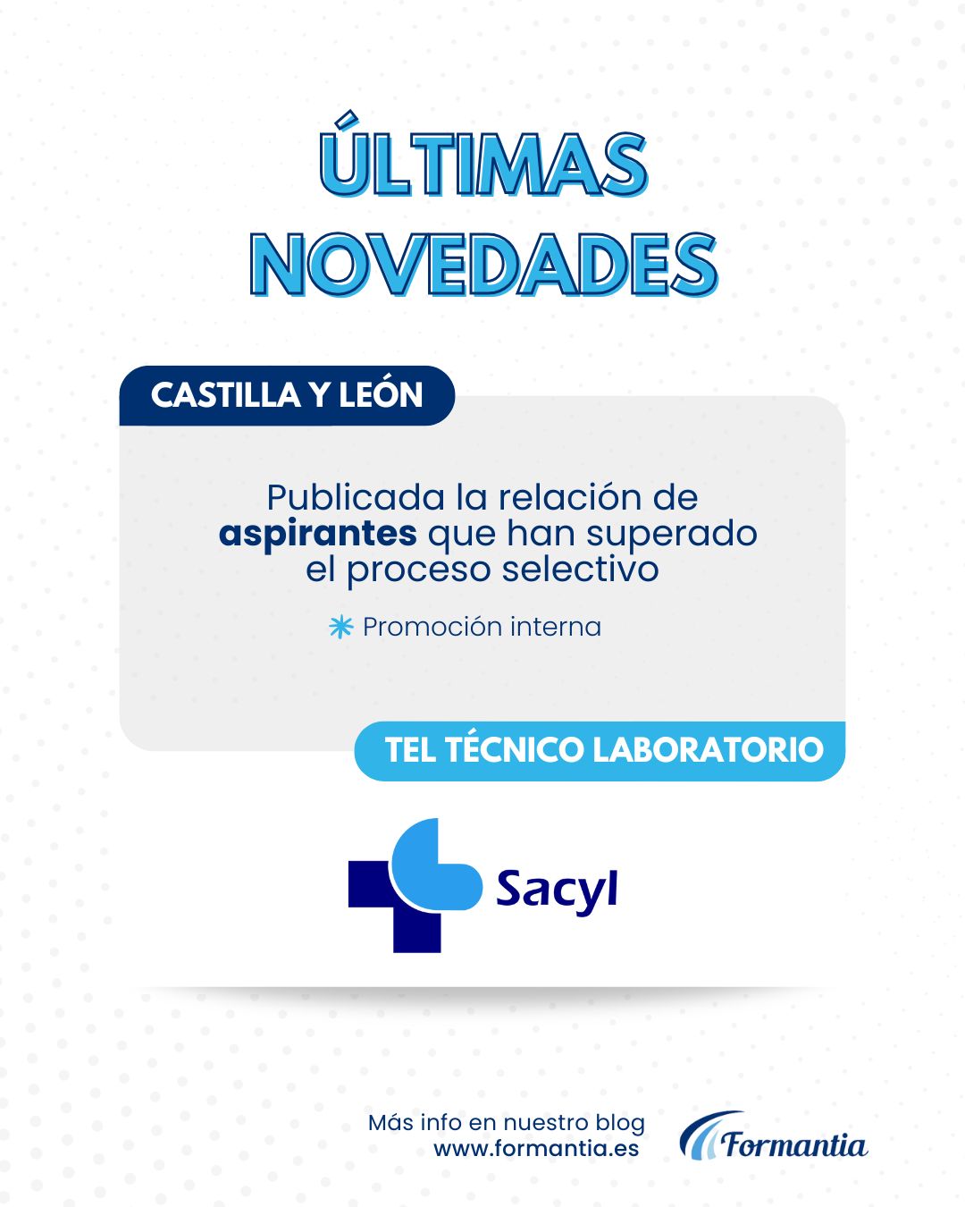 Oposiciones Formantia Sacyl