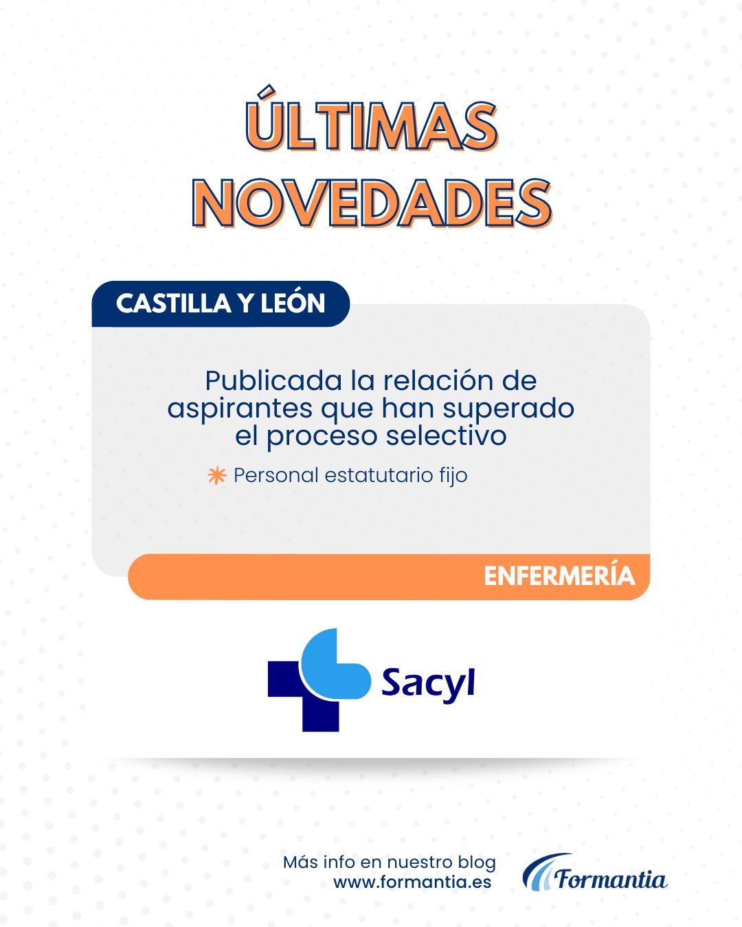 Oposiciones Formantia Sacyl