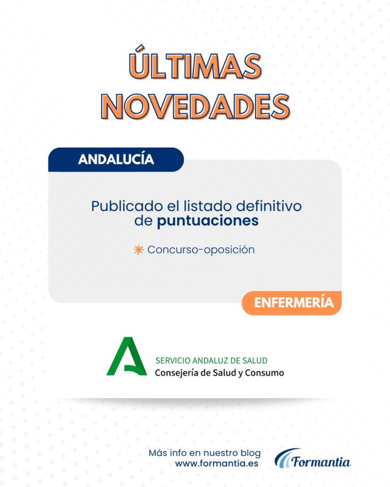 Publicado listado definitivo de aprobados en concursooposición para