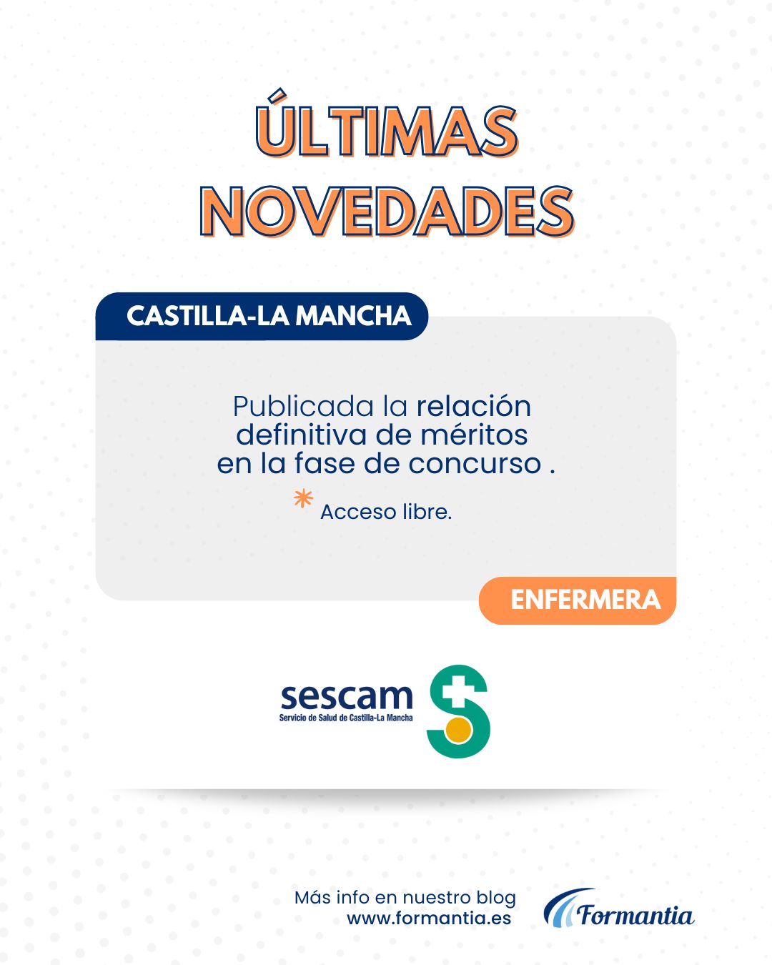 Oposiciones Formantia Sescam