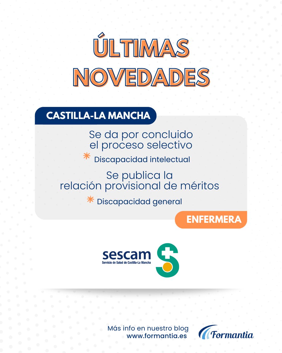 Oposiciones Formantia Sescam