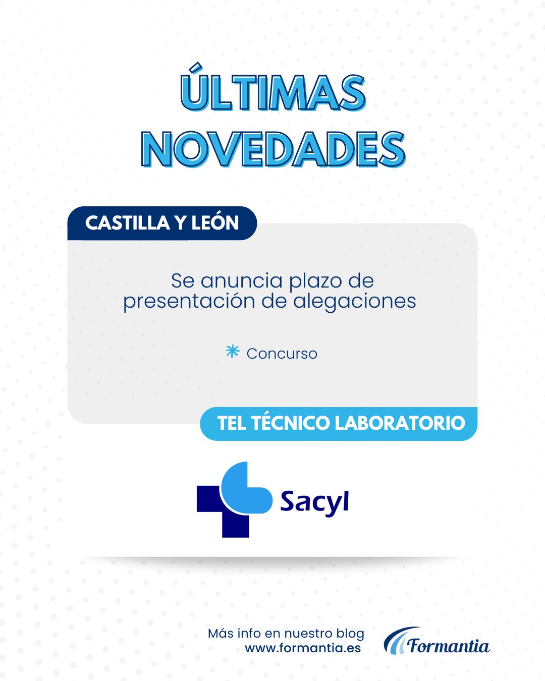 Oposiciones Formantia Sacyl