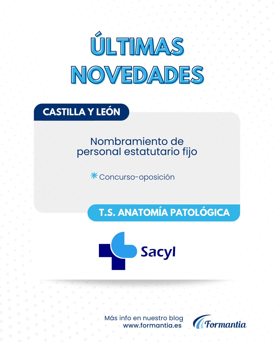 Oposiciones Formantia Sacyl