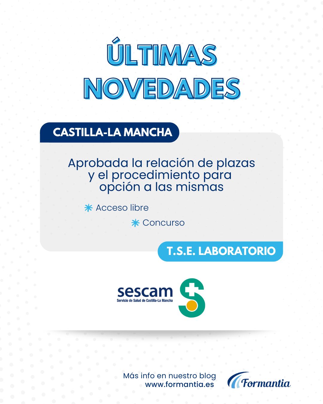 Oposiciones Formantia Sescam