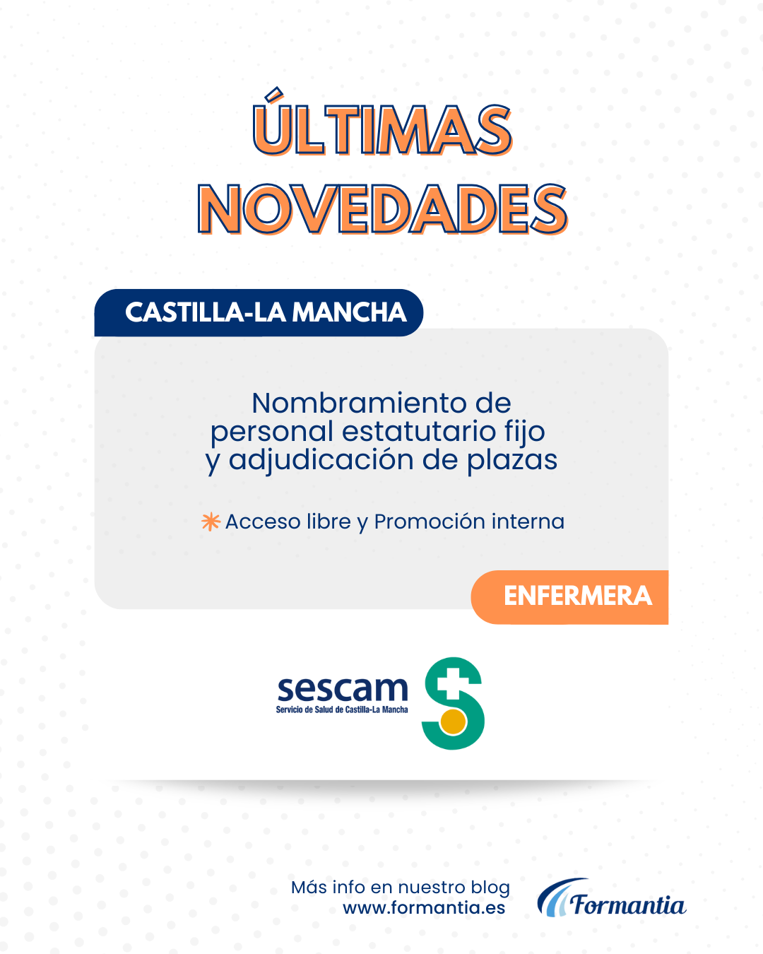 Oposiciones Formantia Sescam