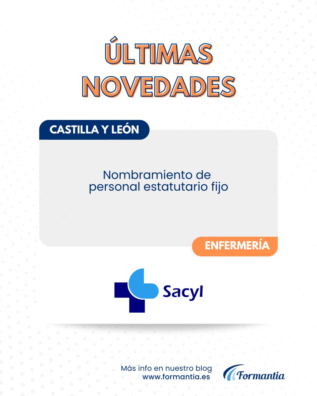 Oposiciones Formantia Sacyl