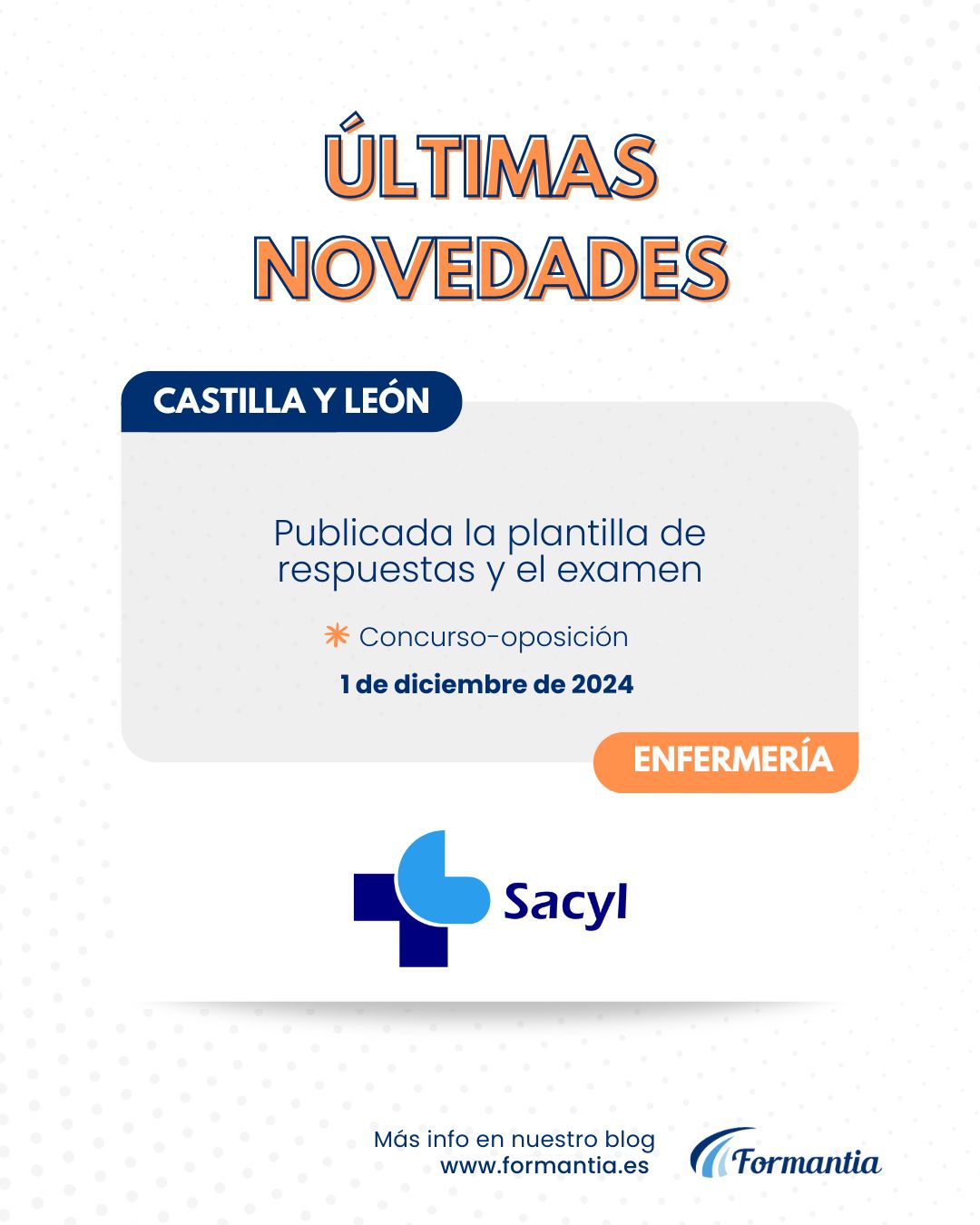 Oposiciones Formantia Sacyl