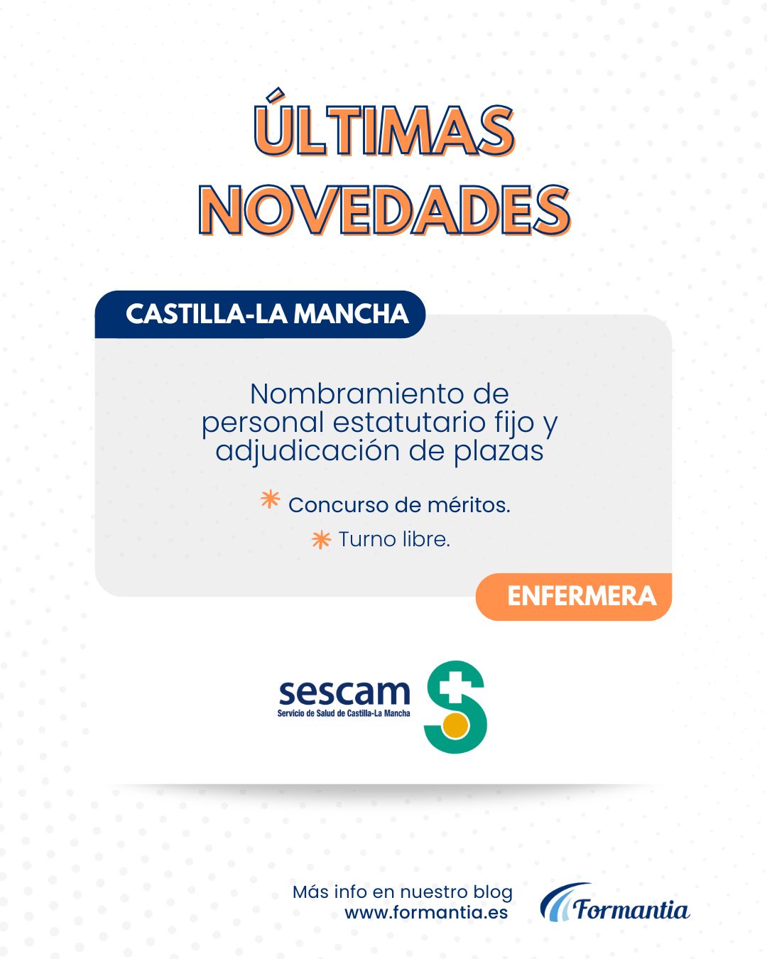 Oposiciones Formantia Sescam