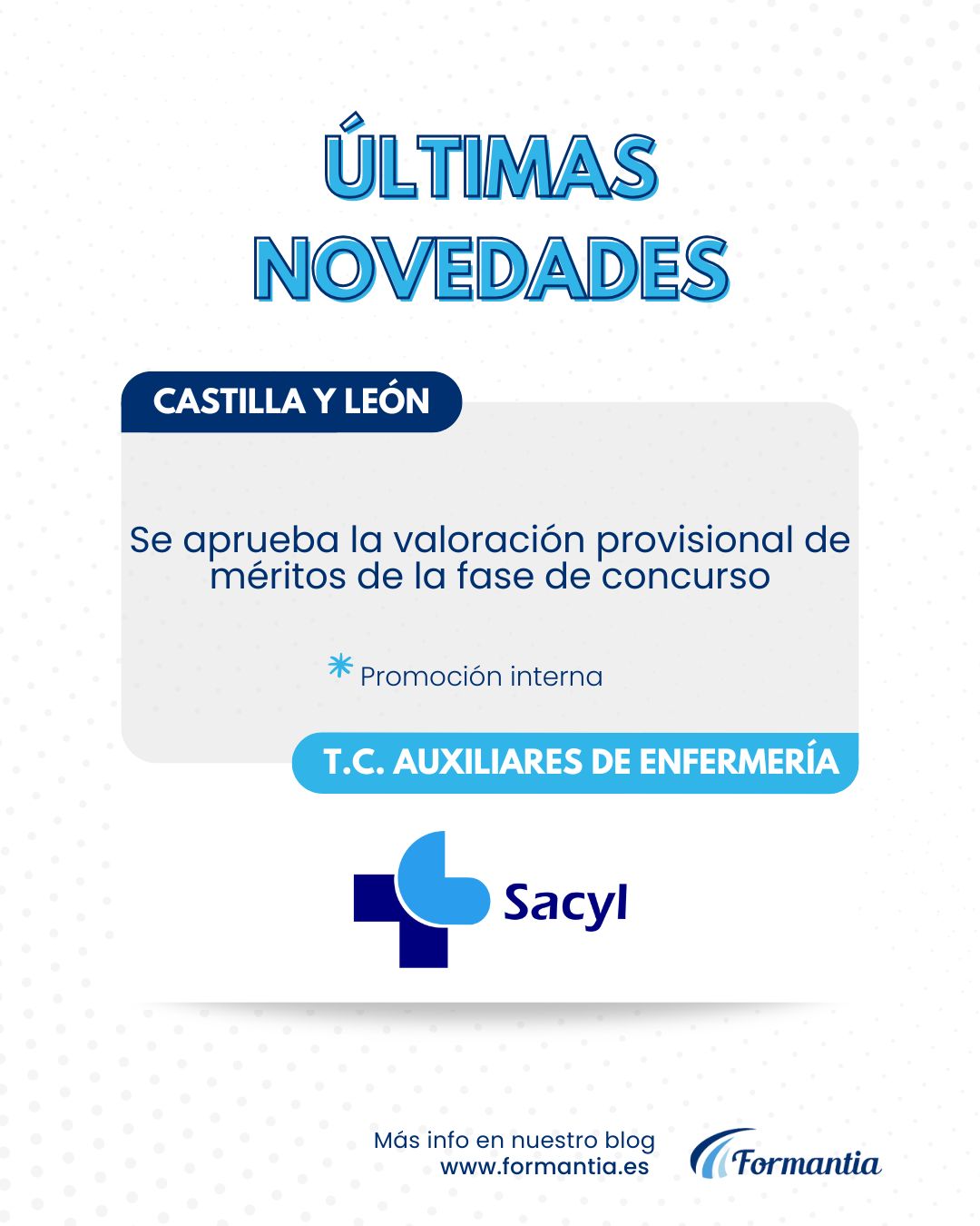 Oposiciones Formantia Sacyl