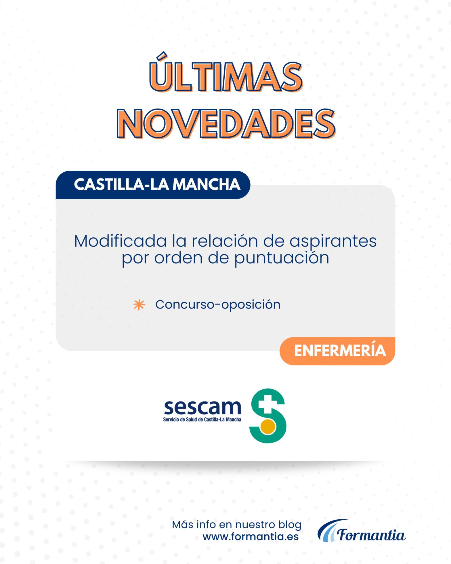 Oposiciones Formantia Castilla-La Mancha