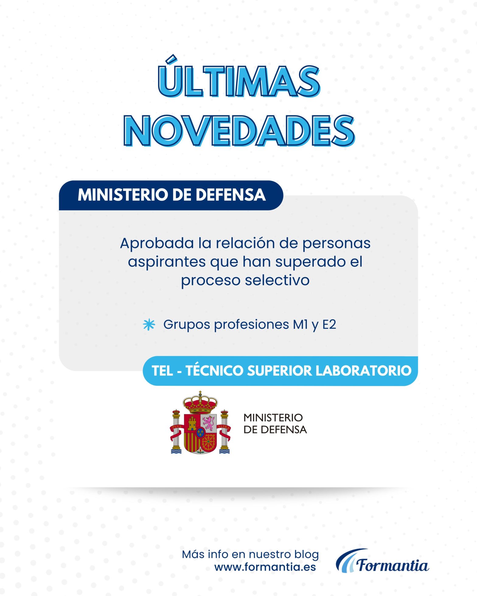 Oposiciones Formantia Ministerio de Defensa