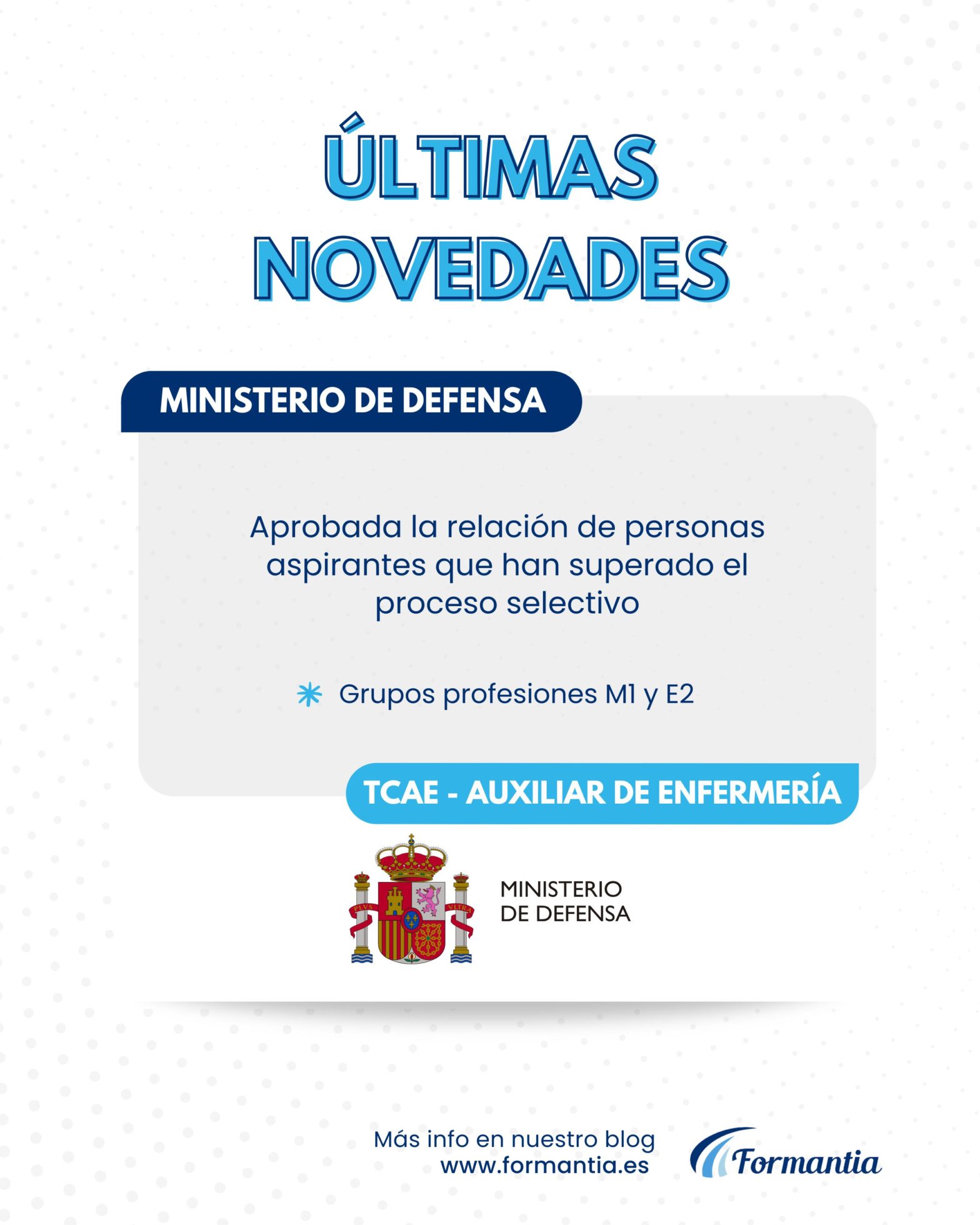 Oposiciones Formantia Ministerio de Defensa