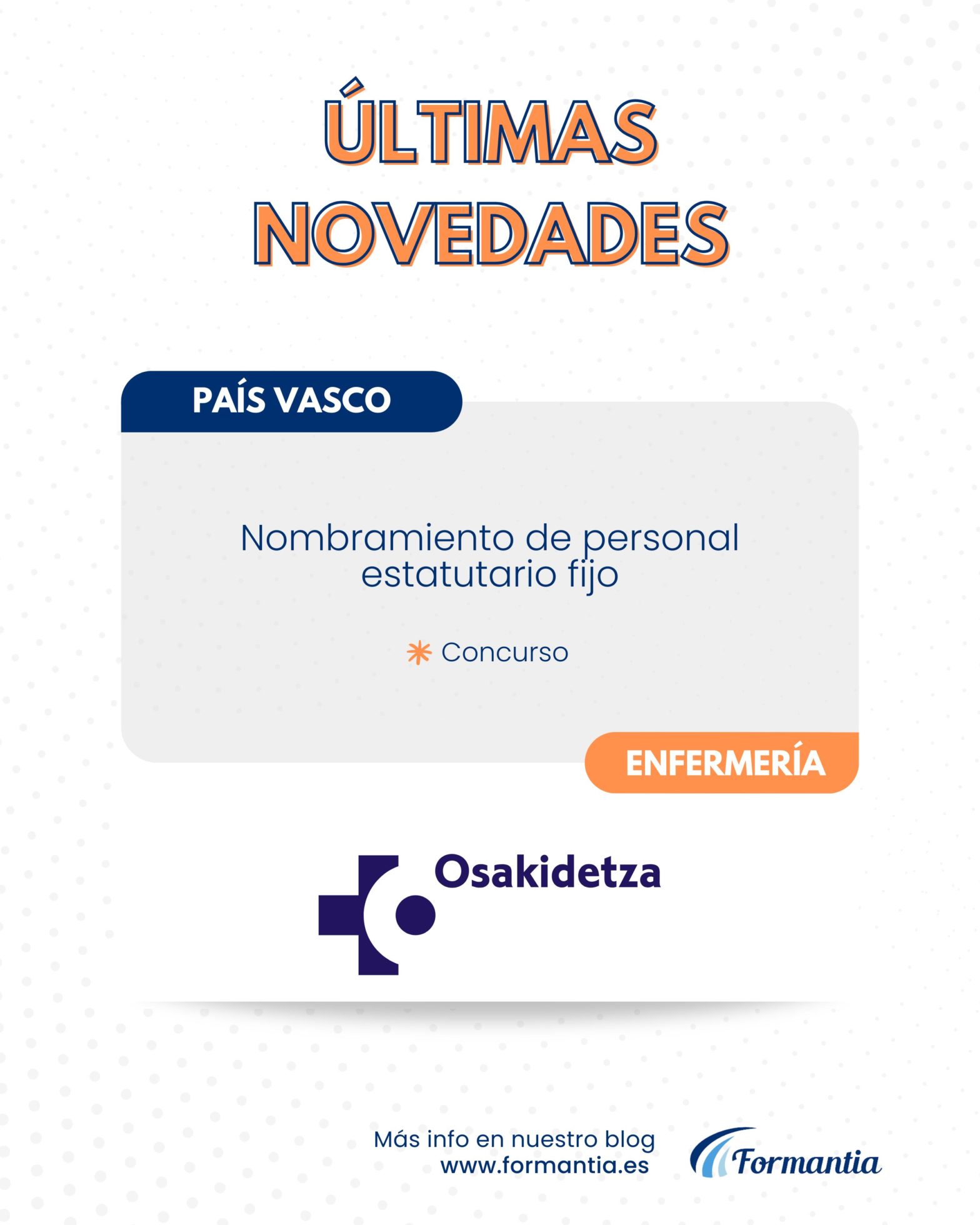 Oposiciones Formantia País Vasco