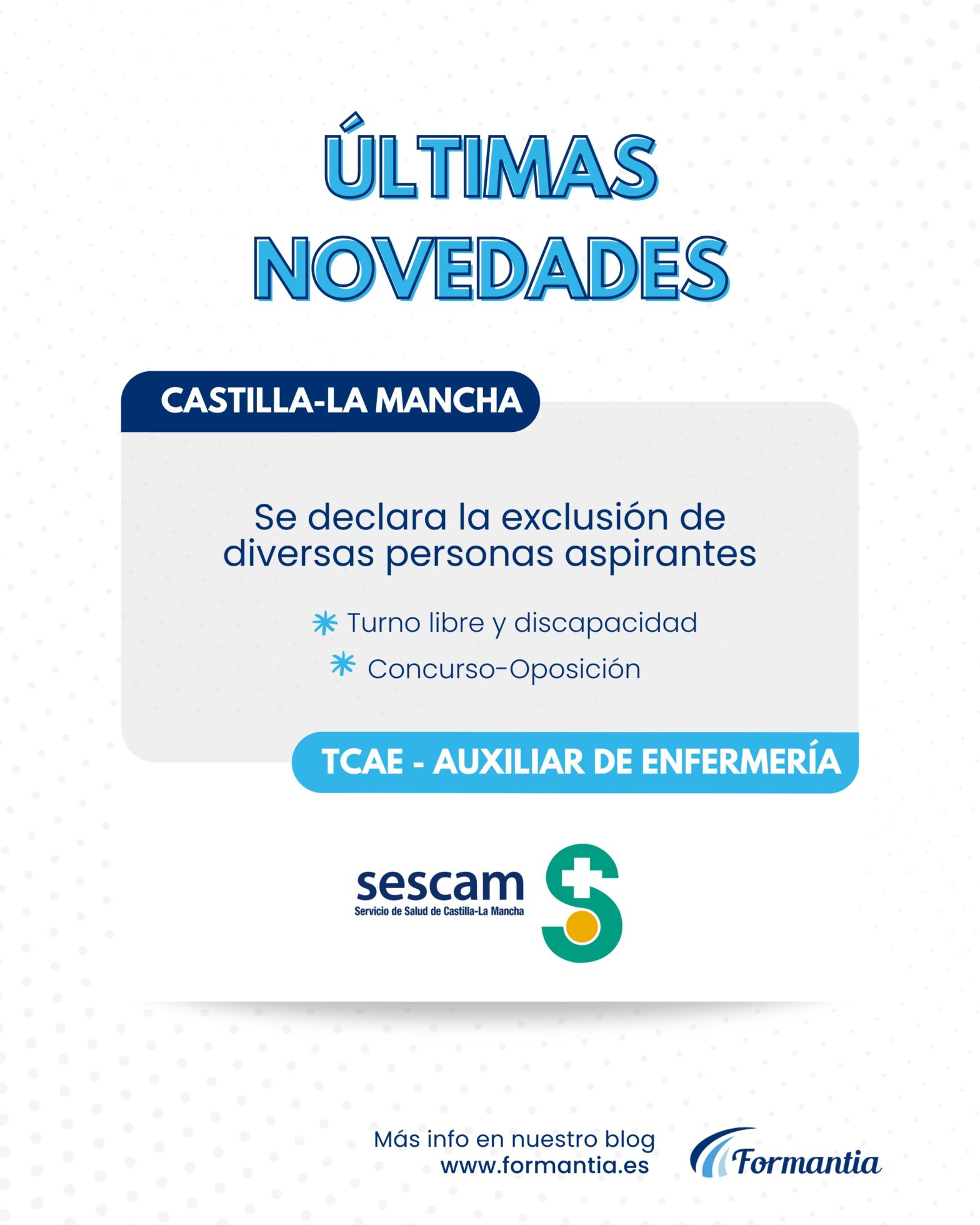 Oposiciones Formantia Castilla-La Mancha