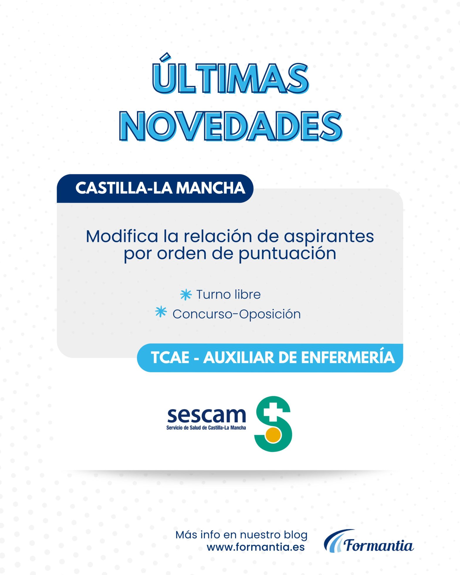 Oposiciones Formantia Castilla-La Mancha