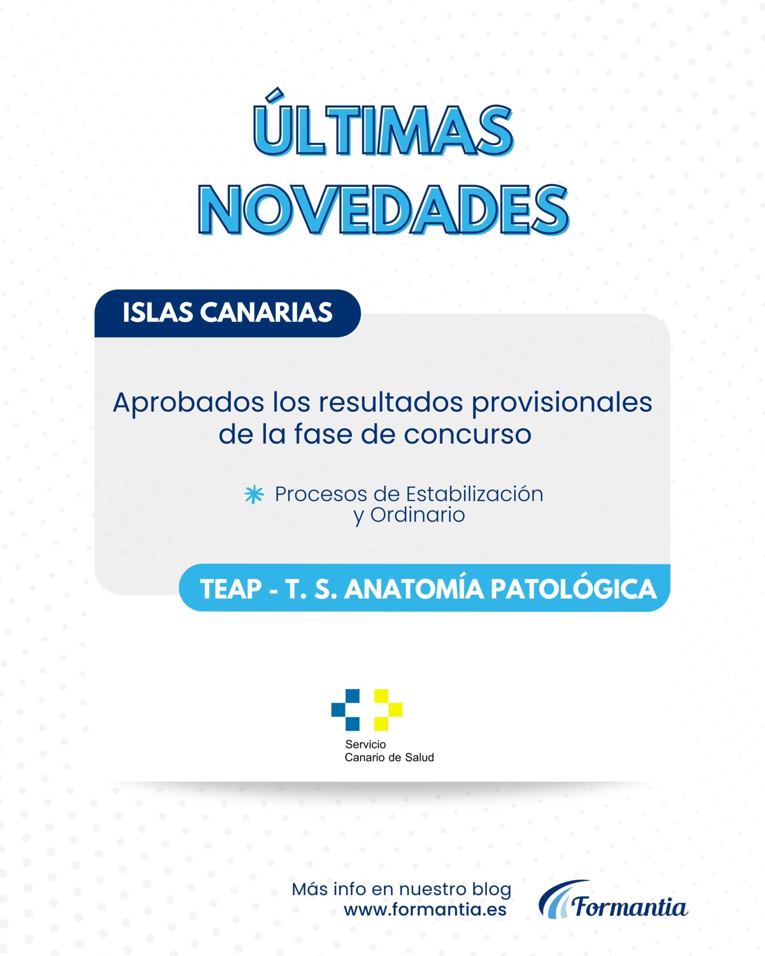 Oposiciones Formantia Islas Canarias