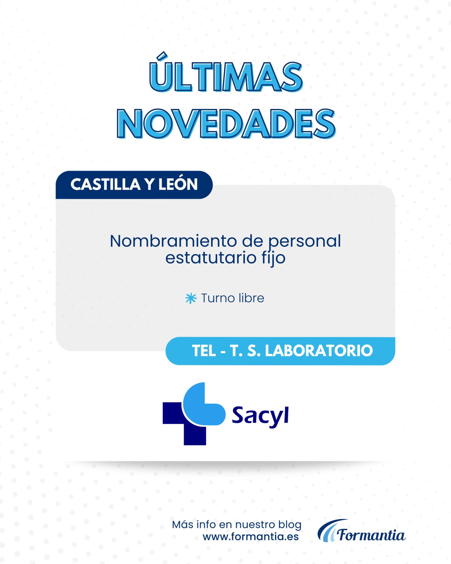 Oposiciones Formantia Castilla y León