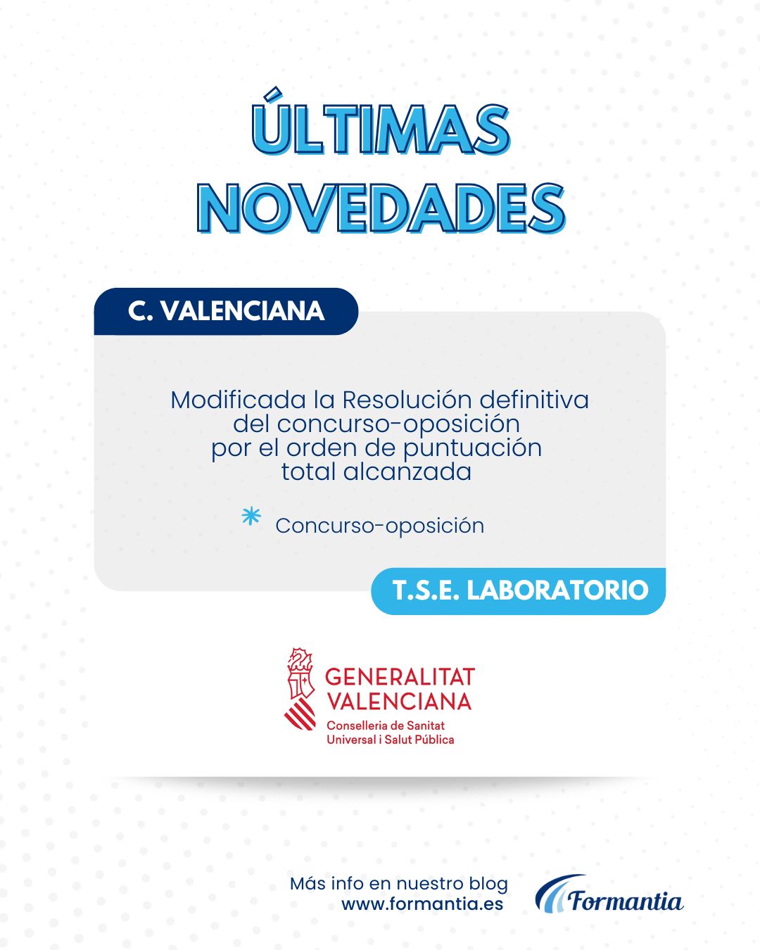 Oposiciones Formantia C. Valenciana