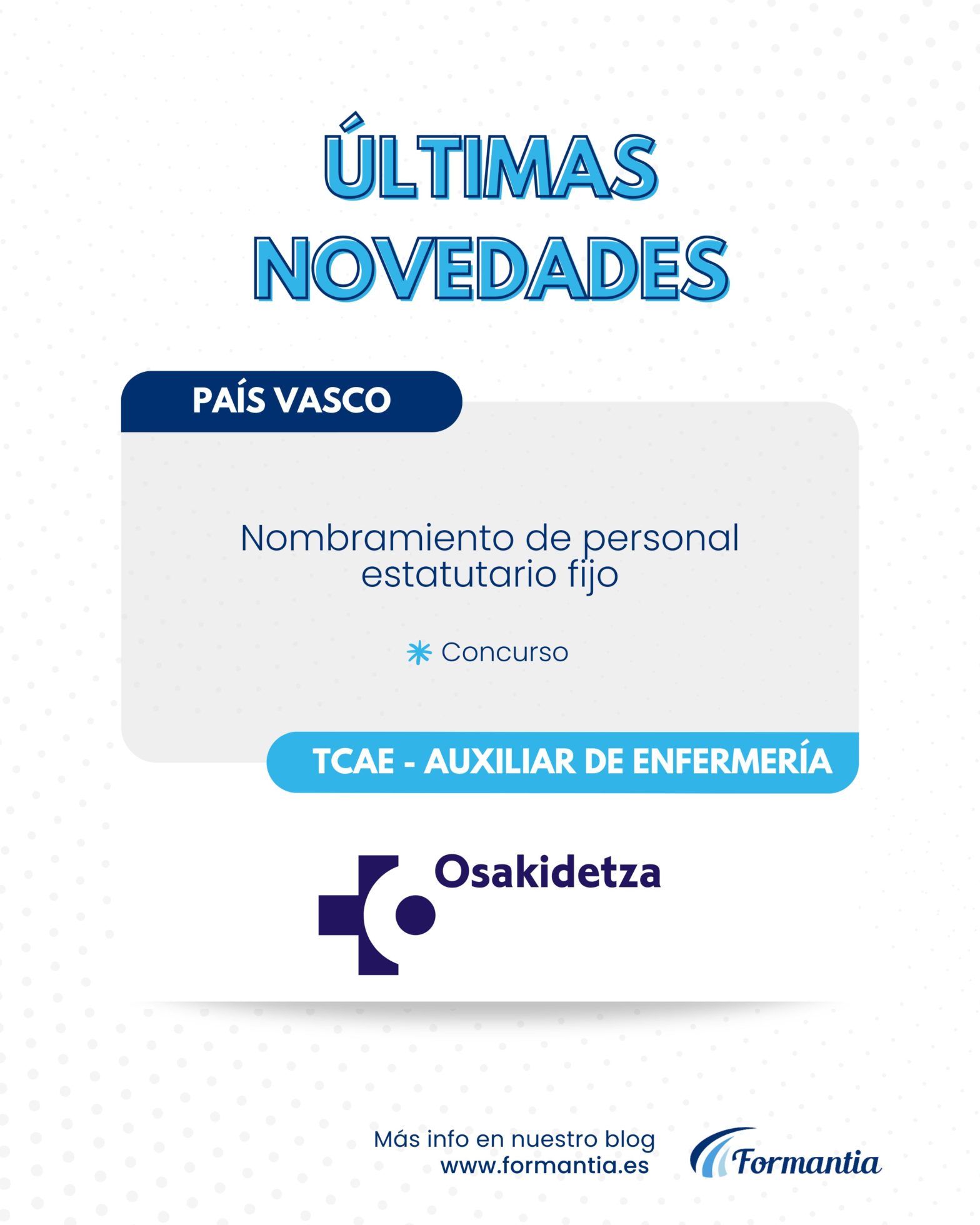 Oposiciones Formantia País Vasco