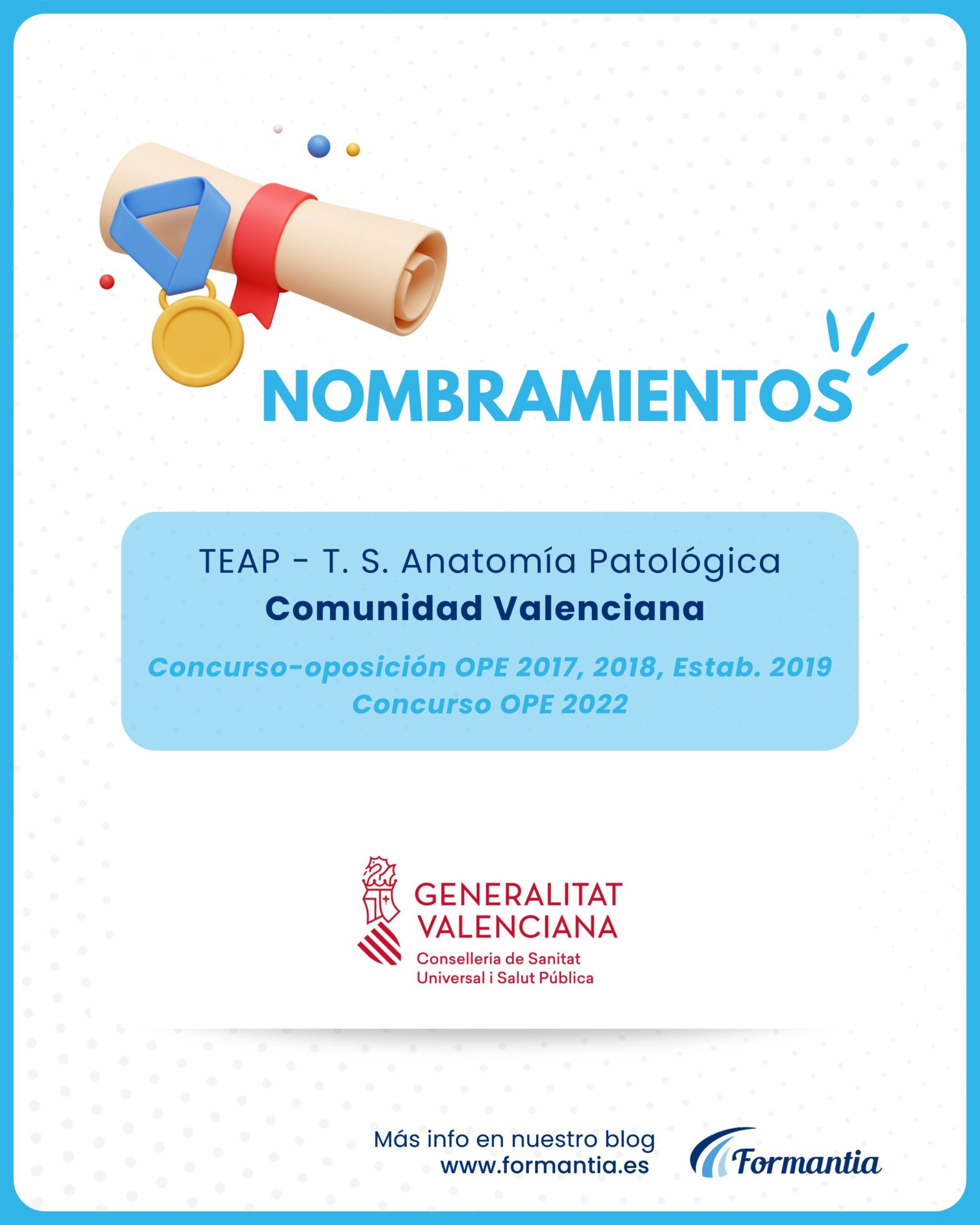 Oposiciones Formantia Comunidad Valenciana