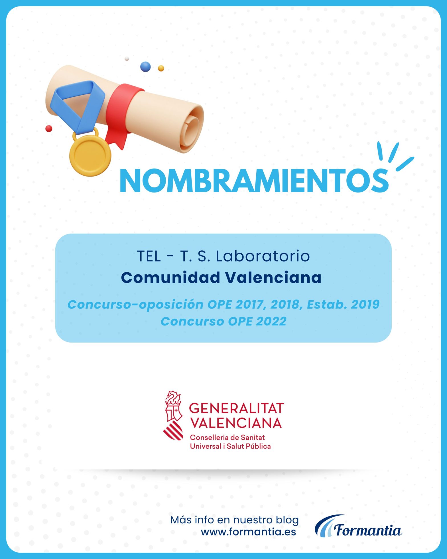 Oposiciones Formantia Comunidad Valenciana