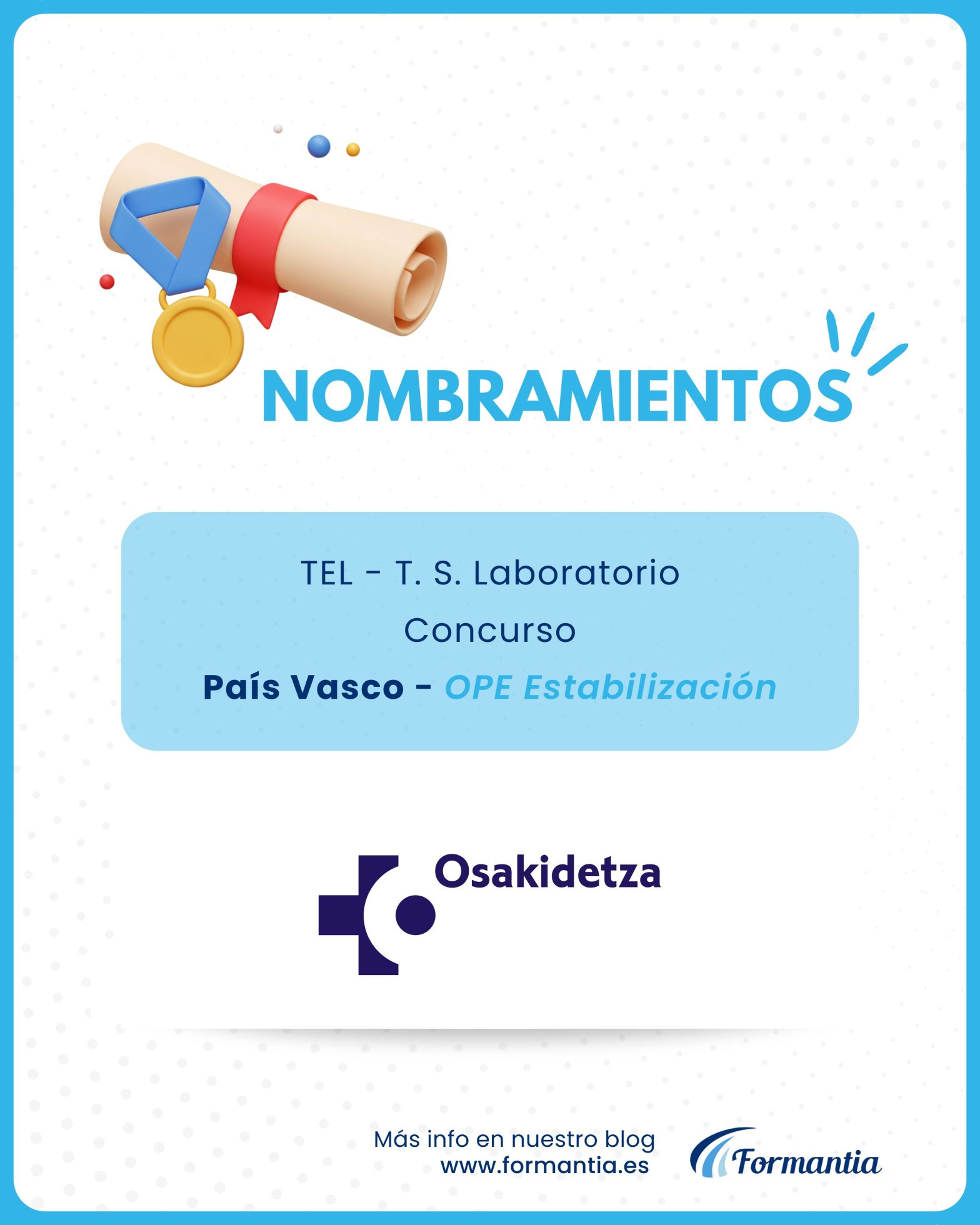 Oposiciones Formantia País Vasco