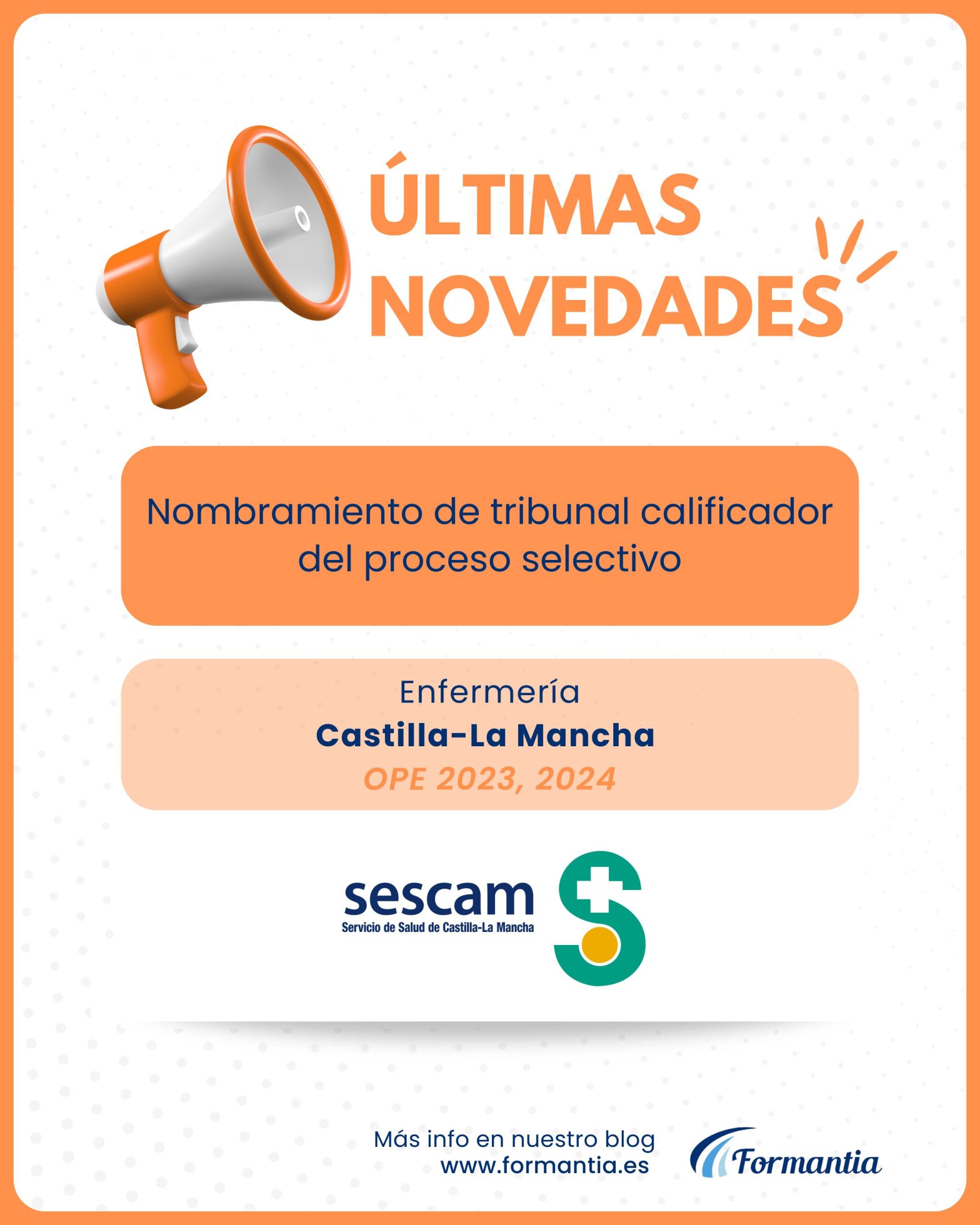 Oposiciones Formantia Castilla-La Mancha