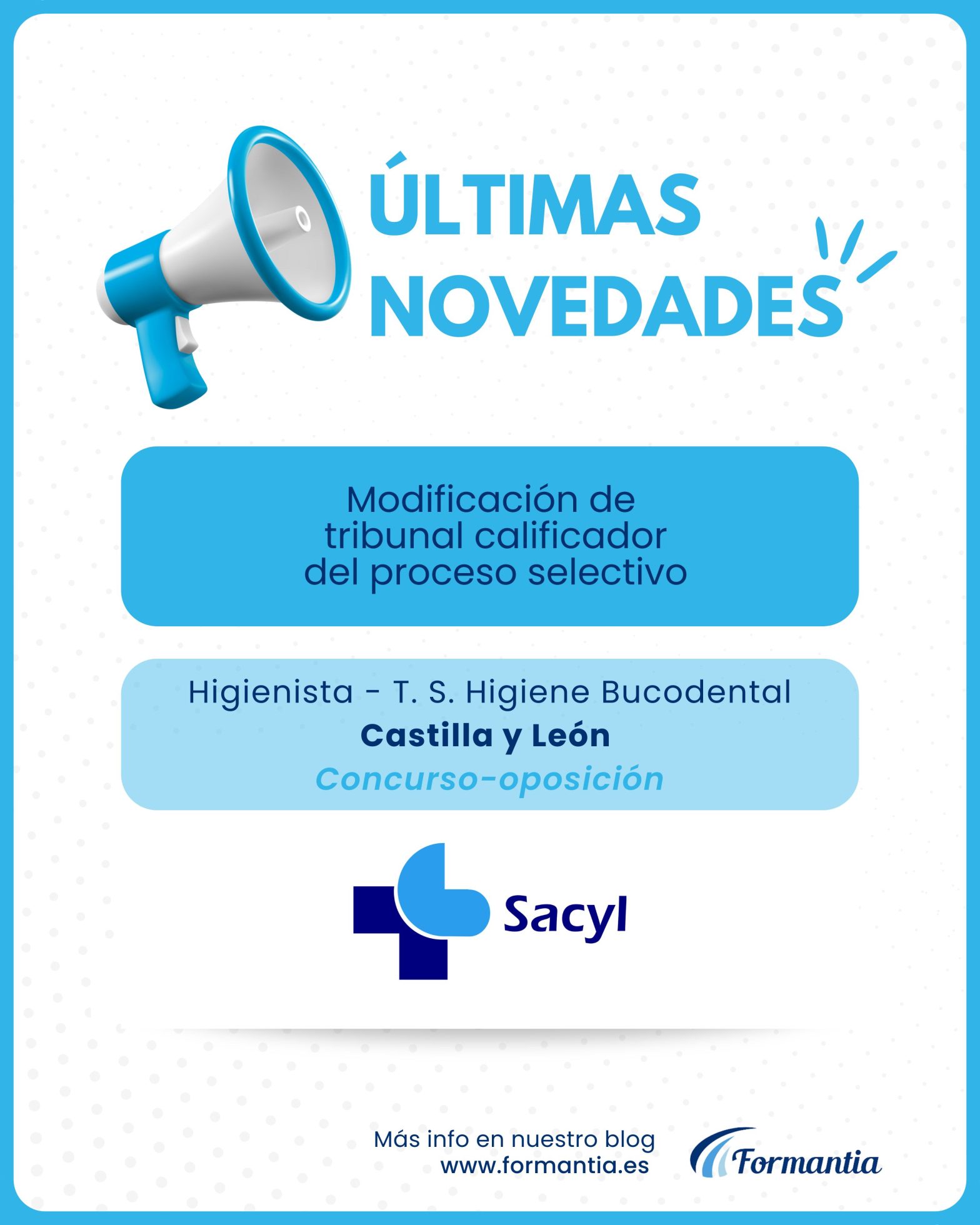 Oposiciones Formantia Castilla y León