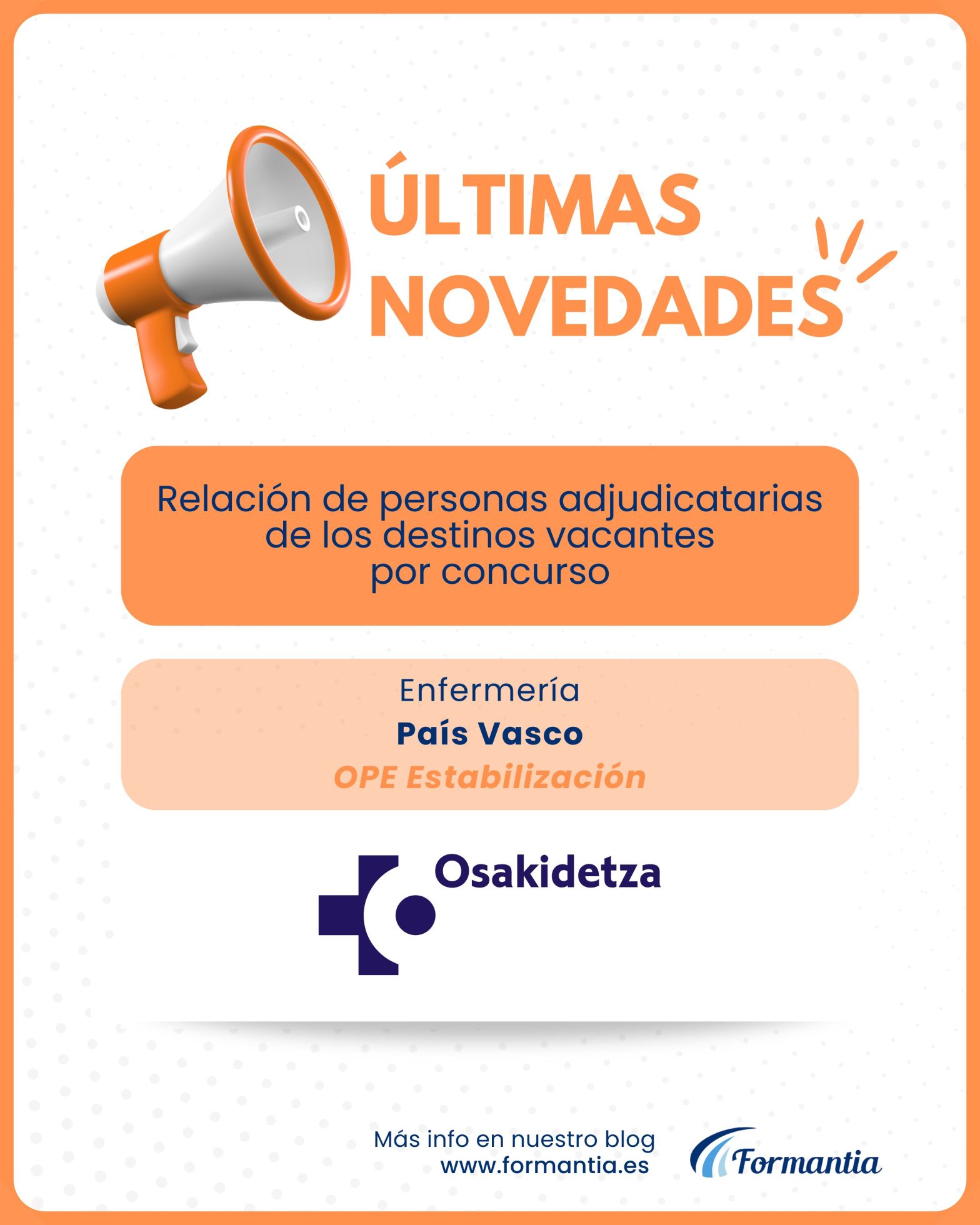 Oposiciones Formantia País Vasco