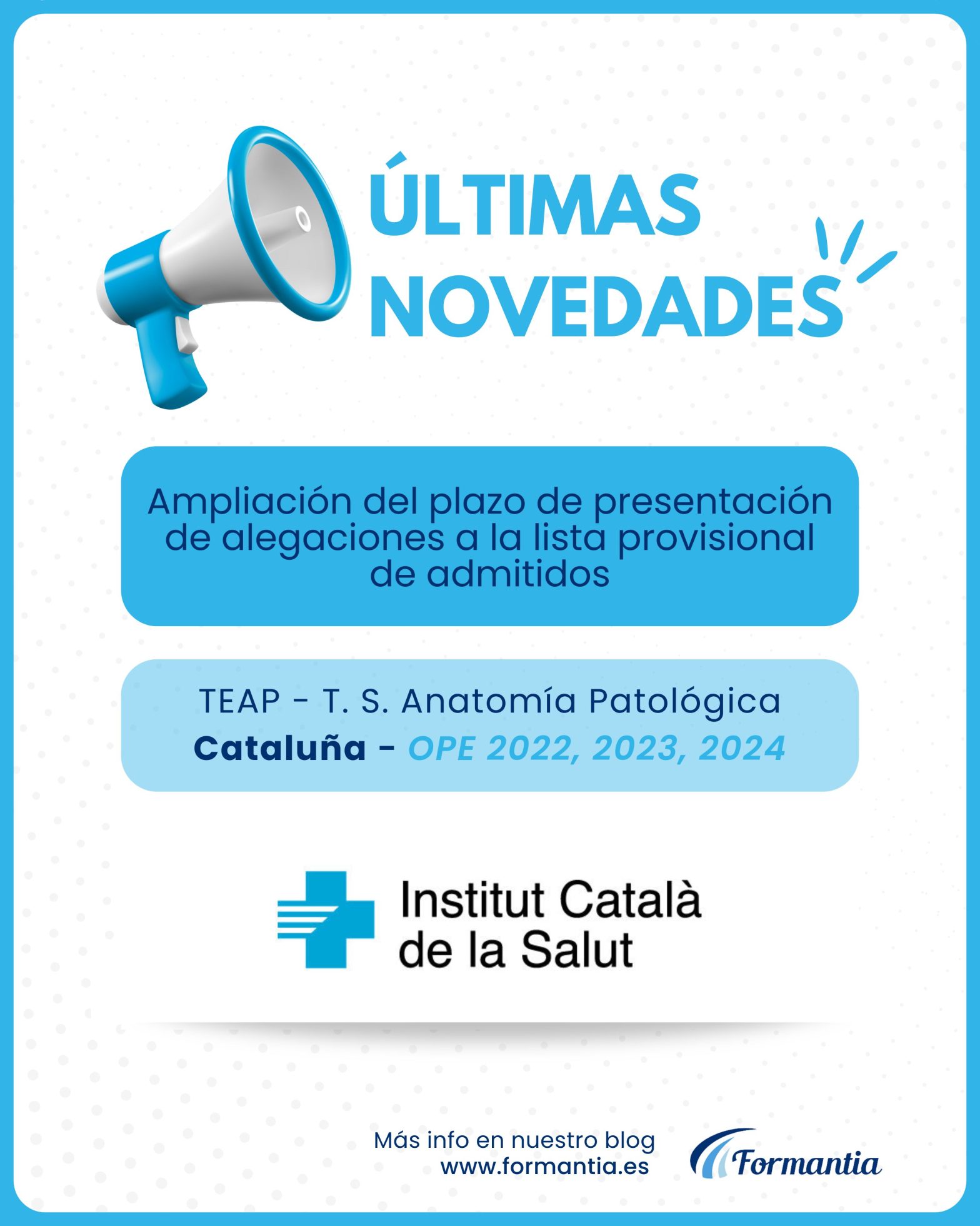 Oposiciones Formantia Cataluña