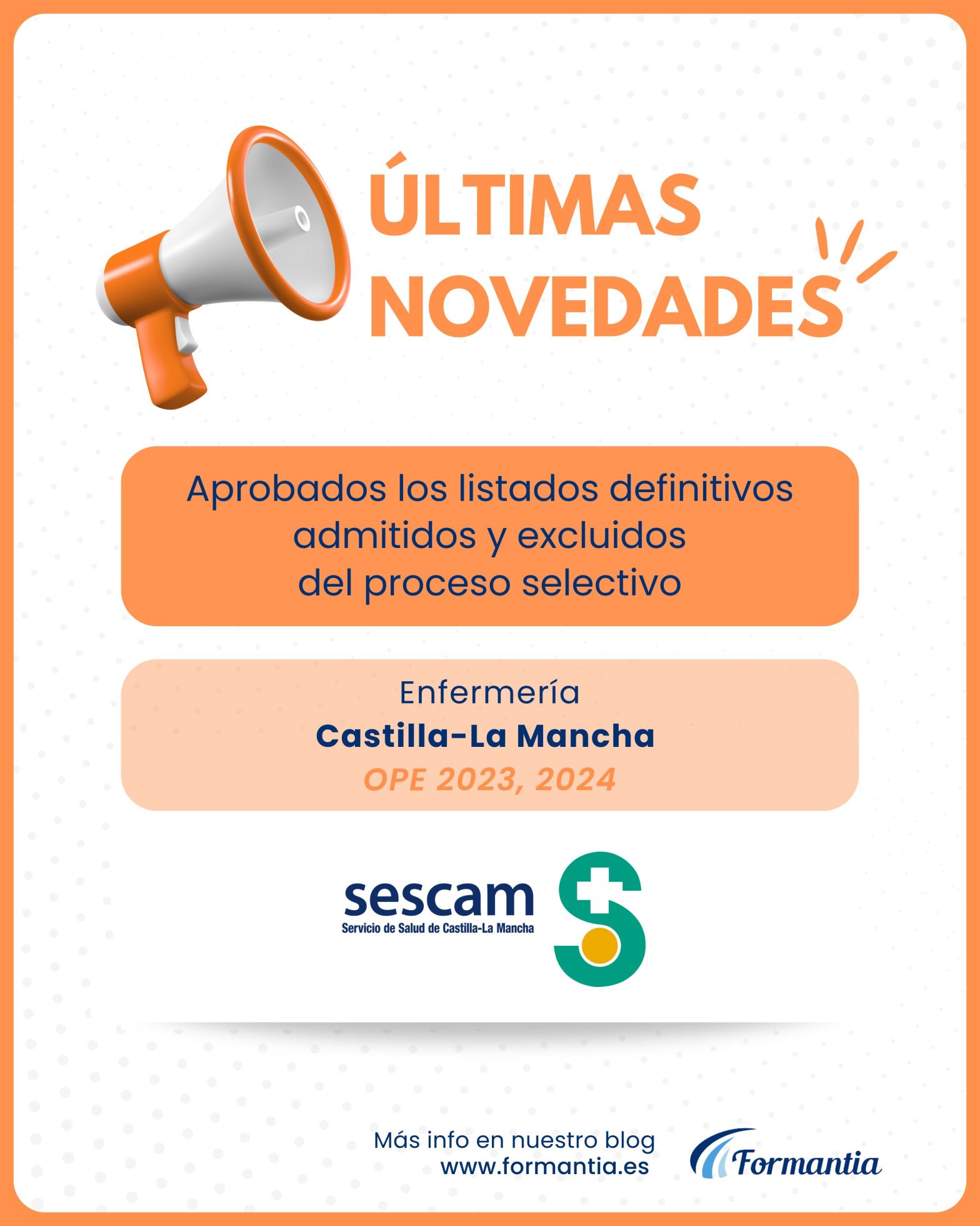 Oposiciones Formantia Castilla-La Mancha