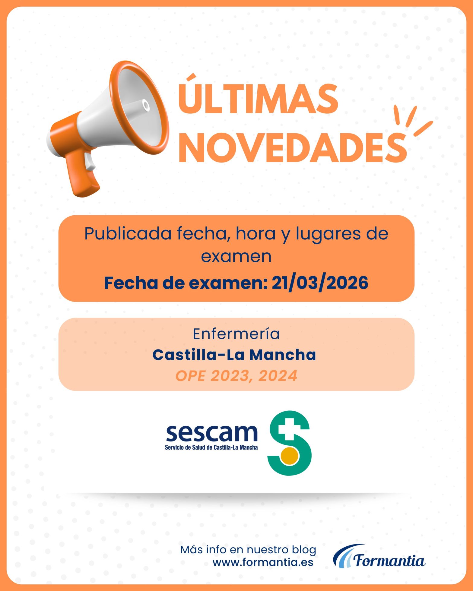 Oposiciones Formantia Castilla-La Mancha