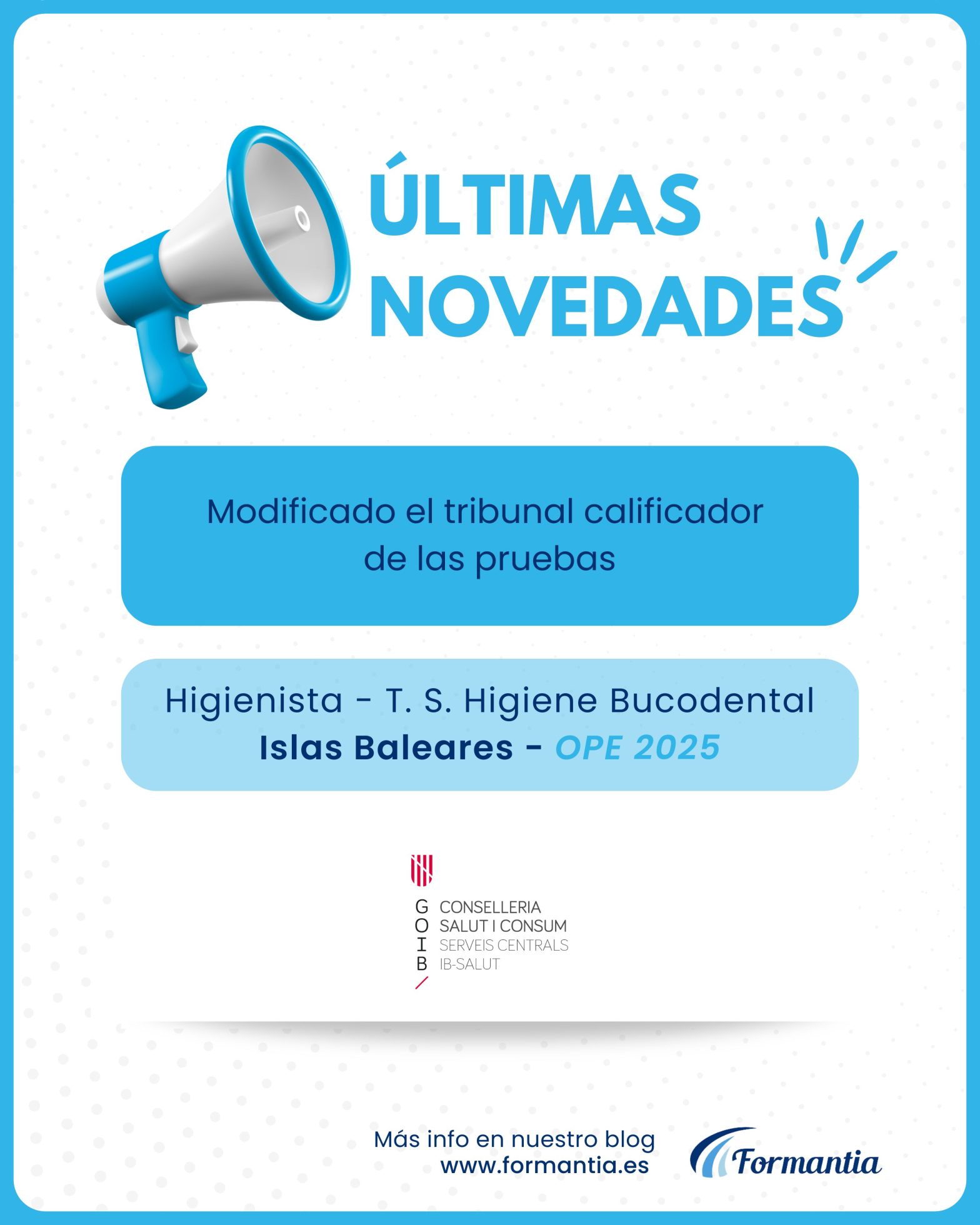 Oposiciones Formantia Islas Baleares