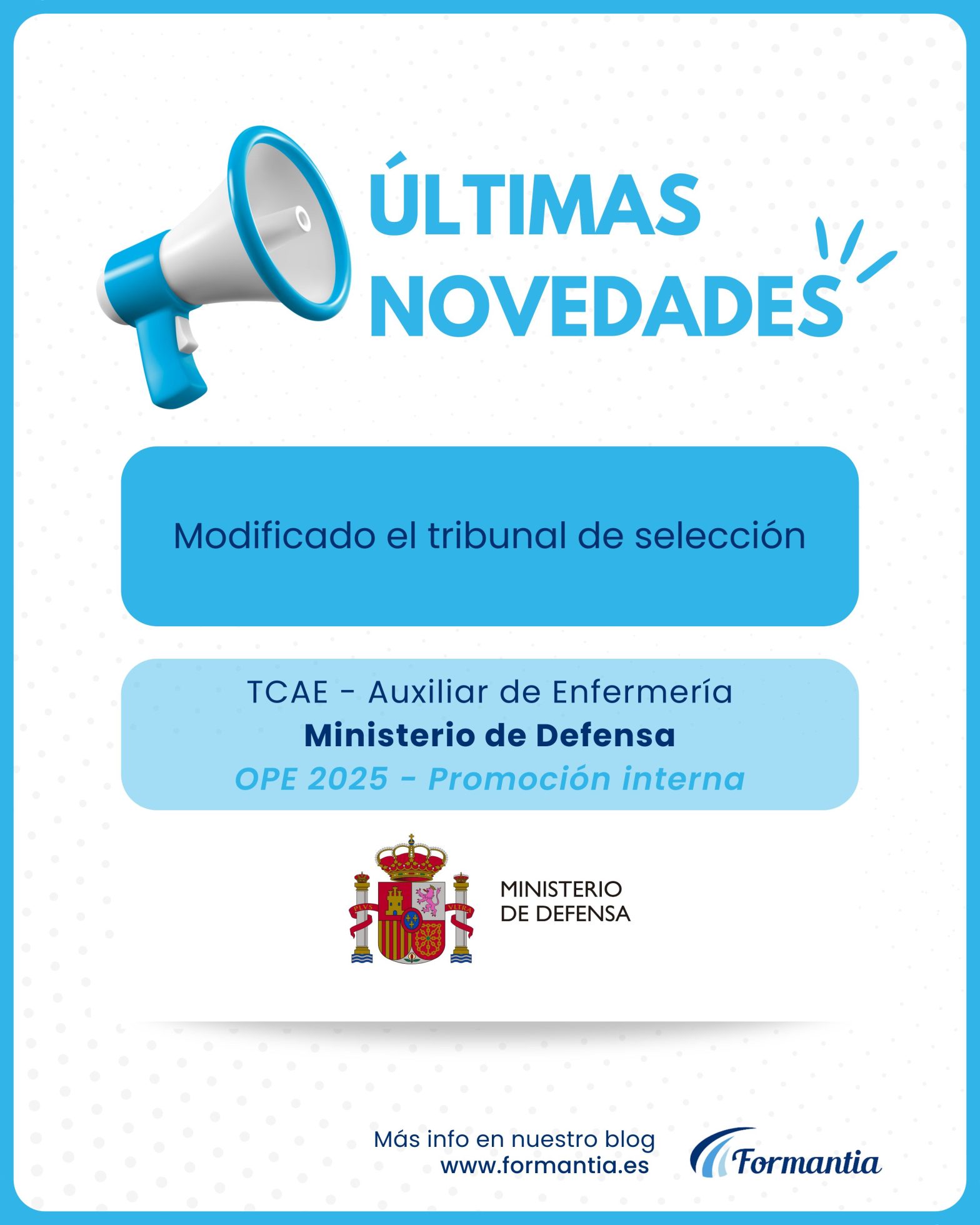 Oposiciones Formantia Ministerio de Defensa