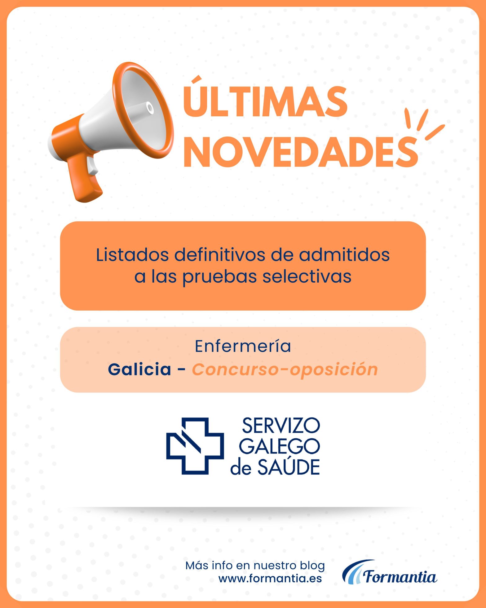 Oposiciones Formantia Galicia