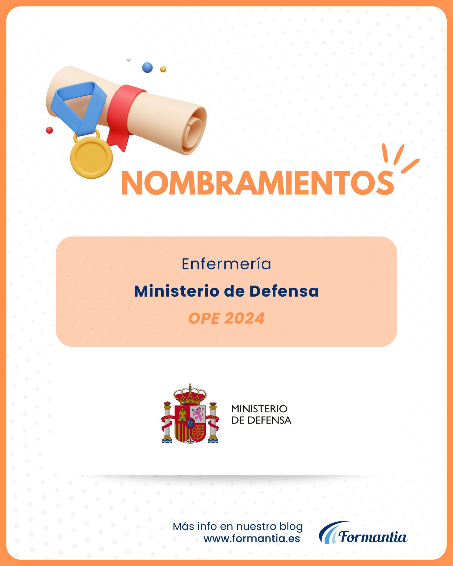 Oposiciones Formantia Ministerio de Defensa