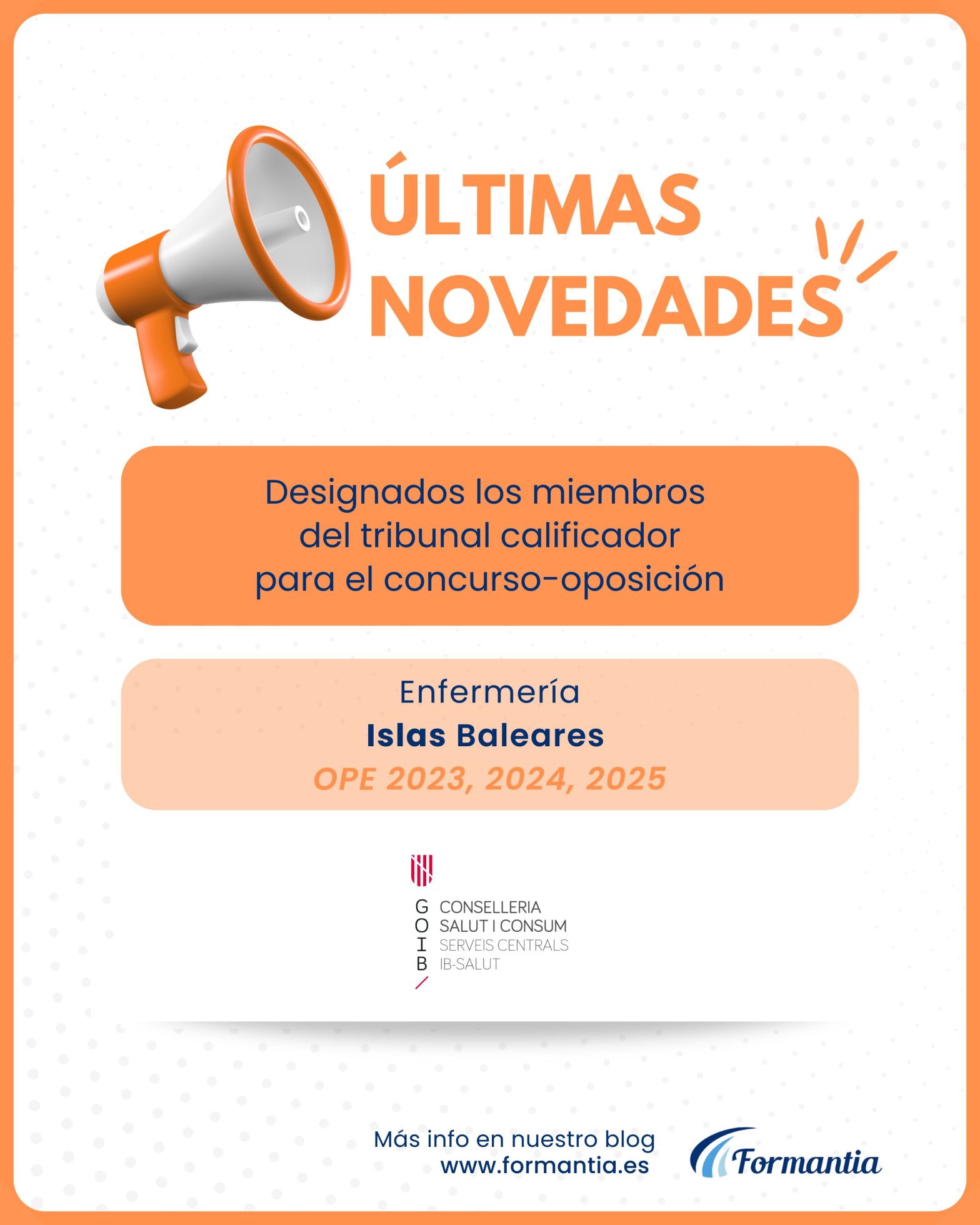 Oposiciones Formantia Islas Baleares