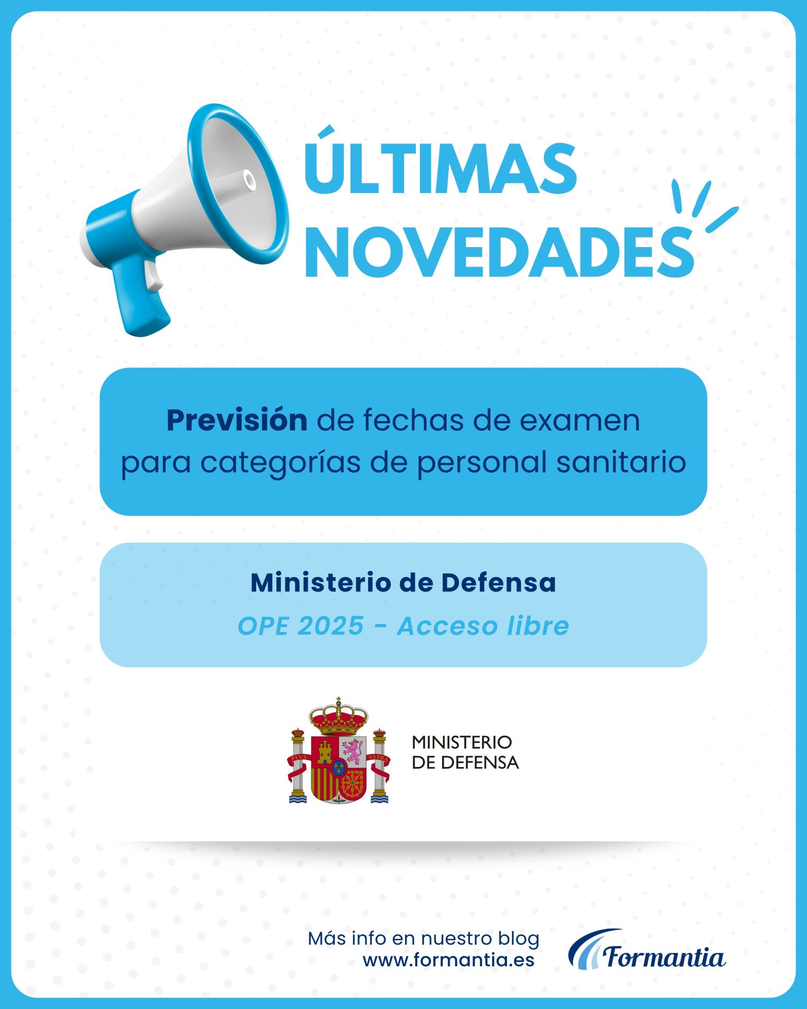 Oposiciones Formantia Ministerio de Defensa